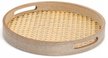 Поднос круглый Domenik Rattan 30см мдф