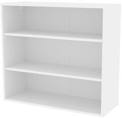 Корпус шкафа навесной для 2-х фасадов Микс 80х72х30см Белый