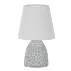 Светильник настольный UNIEL UML-B301 E14 LIGHT GREY