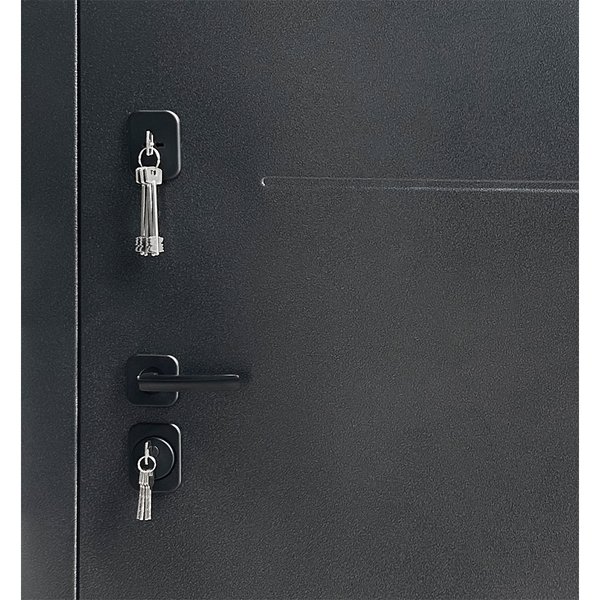 Дверь входная Монблан Софт белый 960х2050мм правая