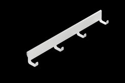 Крючки боковые для кронштейна Larvij 30,8x3,5см белый
