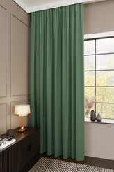 Штора готовая Trieste зеленый 200х280см