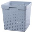 Корзинка Plast Team Seoul 21л 29,5x29,5x29,5 туманно-голубой ПП