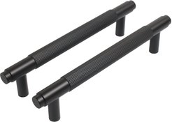 Ручка-скоба BL матовый черный StahlBuro AP2309-128 2шт