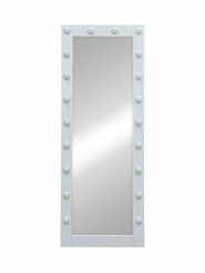 Зеркало Гримерное напольное Led 600х1750 20 ламп белый
