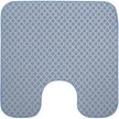 Коврик для туалета 50x52см 7069, 001-blue, ПВХ