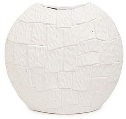 Ваза Bronco керамика белый 23см 