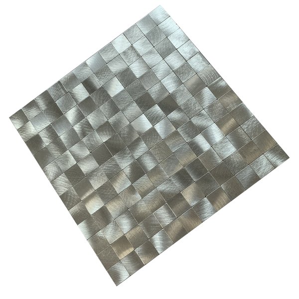 Мозаика Tessare 30,5х30,5х0,4см алюминий серебристый (HSLSB02-S)