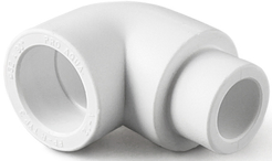 Угольник полипропиленовый переходной Pro Aqua 90° d32мм, наружний/внутренний