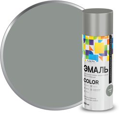 Эмаль аэрозольная ЛАКРА Color универсальная Серый 301 (520мл/200гр)