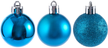 Набор шаров 6шт 4см, голубой (глянец: 2шт, матовые: 2шт, глиттер: 2шт), SYQA-0123121-6 Набор шаров 6шт 4см, голубой (глянец: 2шт, матовые: 2шт, глиттер: 2шт), SYQA-0123121-6