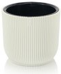 Кашпо пластиковое Linea d21,3см h18,6см v4,6л слоновая кость