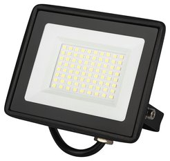 Прожектор светодиодный уличный ЭРА RED LINE 50Вт 6500К 4000Лм IP65 черный