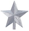 Верхушка елочная Звезда 19см, серебро, SYSDX 332154 Верхушка елочная Звезда 19см, серебро, SYSDX 332154