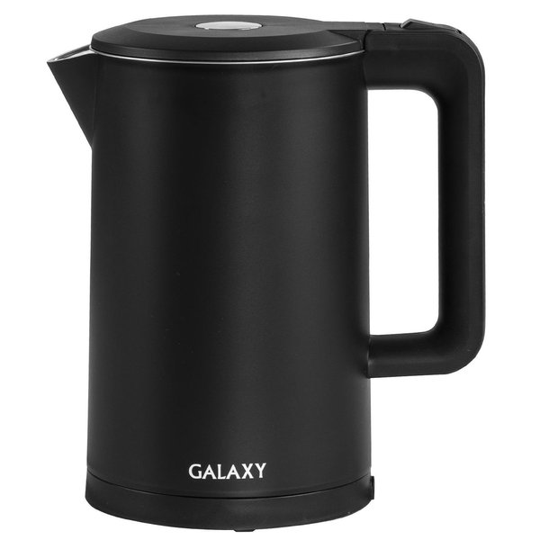 Чайник электрический Galaxy GL 0323 2000Вт 1,7л нерж.сталь, черный