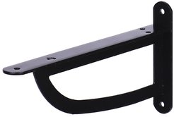Кронштейн Larvij D-Wall 12х25см черный