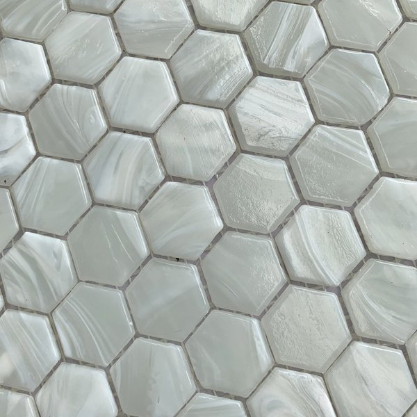 Мозаика Tessare 30,0х30,0х4см стекломасса полированный алюминий (PL25-6)
