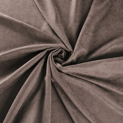 Портьера однотонная канвас Cadillac коричневый 320см