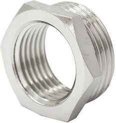 Футорка латунная STI 1/2"х3/8" наружная-внутренняя резьба