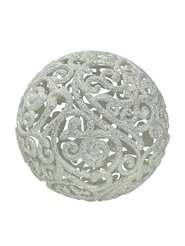 Украшение подвесное Шар ажурный d80мм бриллиант