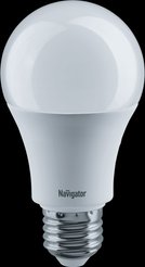 Лампа светодиодная Navigator 12Вт E27 груша 2700К свет теплый