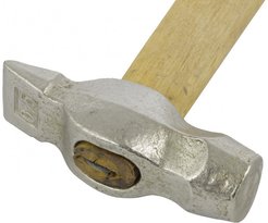 Молоток слесарный Remocolor 500гр с деревянной рукояткой, круглый боек