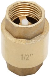 Клапан латунный обратный 1/2"