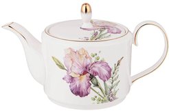 Чайник заварочный Lefard Iris 1л белый, фарфор