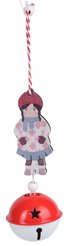 Украшение из дерева с колольчиком Девочка 6см SYMZPA-4422073