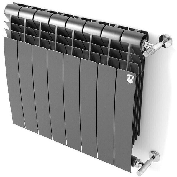 Радиатор биметаллический Royal Thermo BiLiner Silver Satin 500 10 секций
