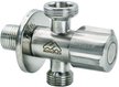 Кран трехпроходной для подключения стир./посуд.машин 1/2"х1/2"х3/4"