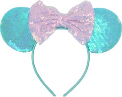 Ободок новогодний Ушки с бантиком 21х20см, SYTG-1424219