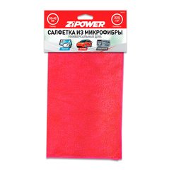 Салфетка для авто Zipower 40х30см микрофибра универсальная