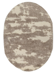 Ковер шегги REFLEX 9146A 66 CREAM/CREAM овал 0,8х1,5м       