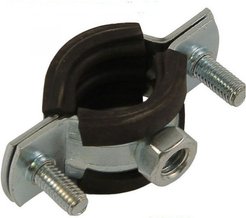 Хомут сантехнический оцинкованный 1/2" 20-23мм с гайкой