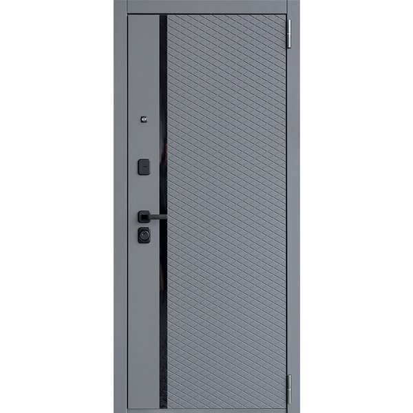 Дверь входная ДК-80 софт графит/софт белый снег 960х2050 правая