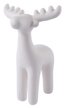 Фигурка керамическая Олень 10см, белый, SYTCC-3823172