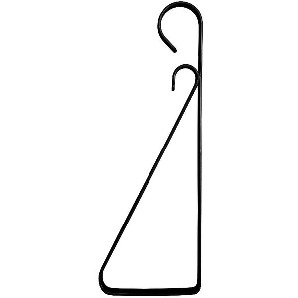 Кронштейн с ребром жесткости 95W металл бел 23см (до 18,1кг)