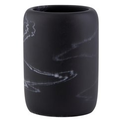 Стакан для зубных щеток Marble, материал полирезин