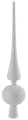 Верхушка елочная Пика 28х6см, белый, SYQC-0123100
