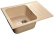 Мойка Granfest Standart GF-S645L 645х500мм бежевый