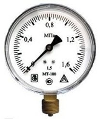 Манометр МП100М 6