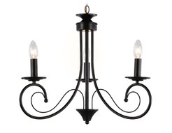 Светильник подвесной TR9606/3 BK черный E14/3 max 40W D560х650мм