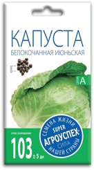 Семена Капуста белокочанная Июньская 0,5г (200)