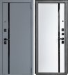 Дверь входная ДК-80 софт графит/софт белый снег 860х2050 правая