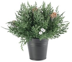 Украшение настольное 22см с шишками, SYSPS-0823022