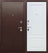 Дверь входная Толстяк белый ясень 860х2050мм правая                    