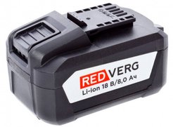 Аккумулятор RedVerg Li-ion 18.0В 8.0Ач 
