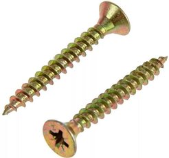 Саморез универсальный желтый 4,5х35 (150шт) №1462