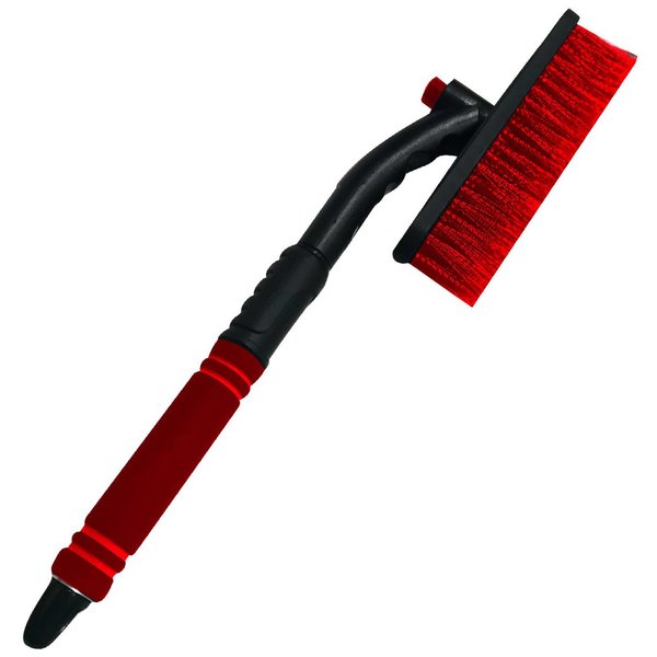 Щетка для снега с телескопической ручкой Zipower 53-67см